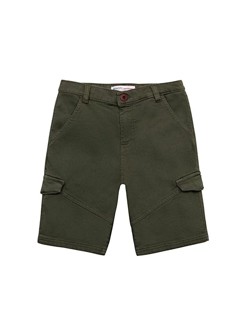 مينوتي شورت كارغو للمراهقين بجيب جانبي